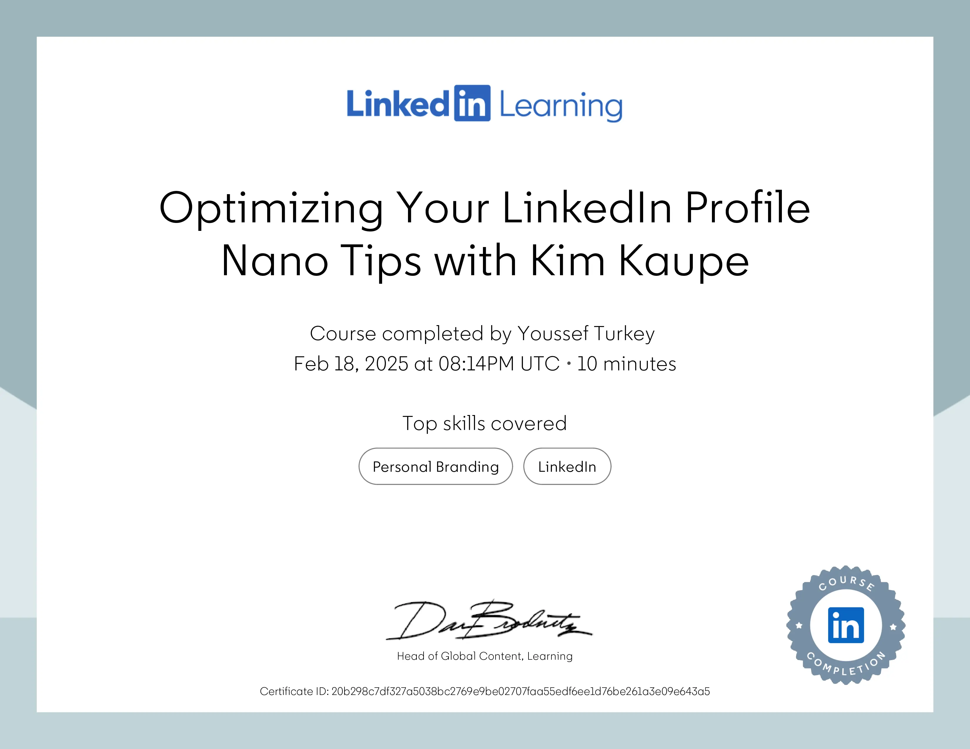 Optimizing Your LinkedIn Profile Nano Tips with Kim Kaupe